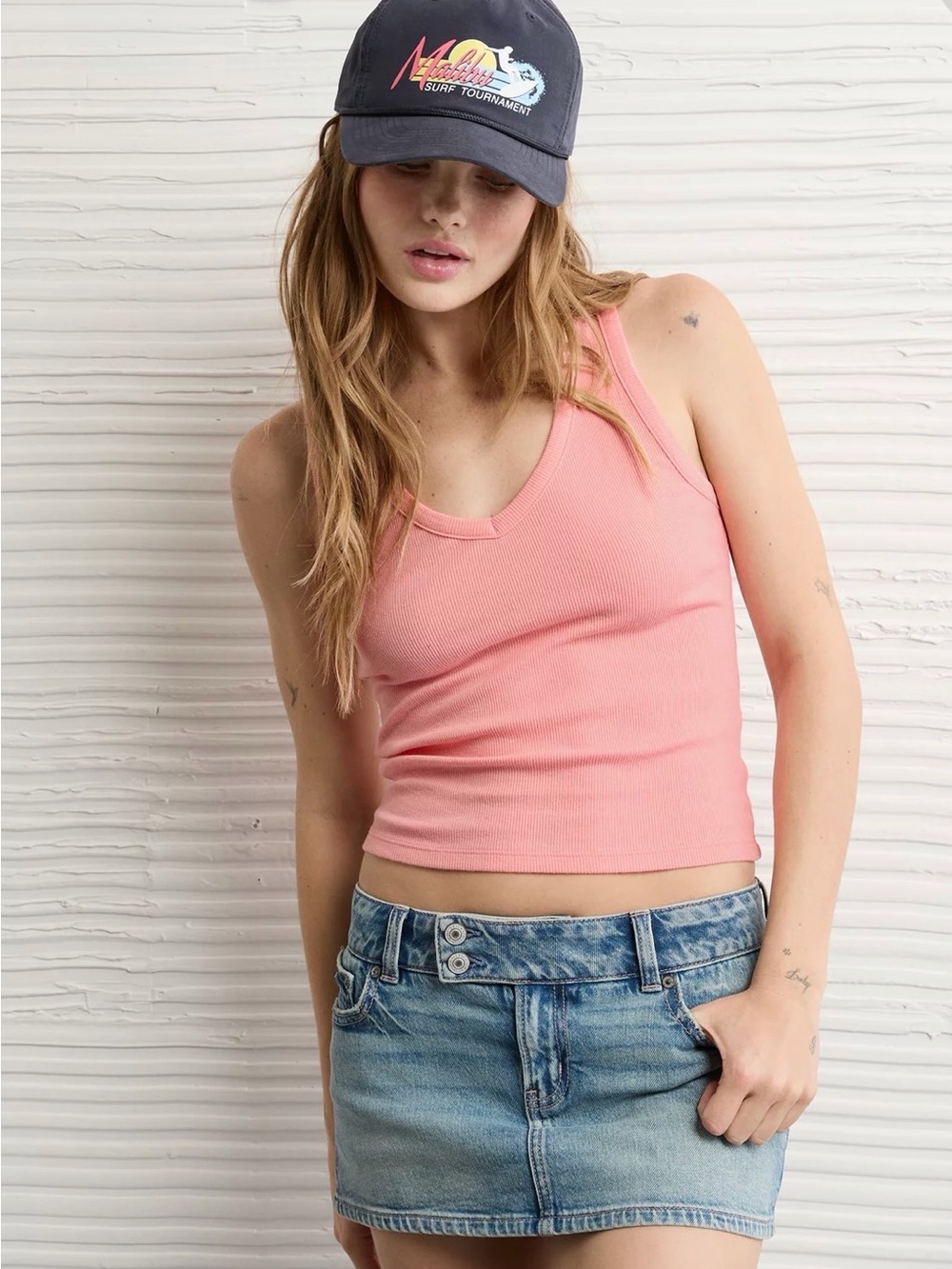 V-Neck Boyfriend Tank Top